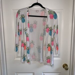 Merona Large Pineapple Cardigan